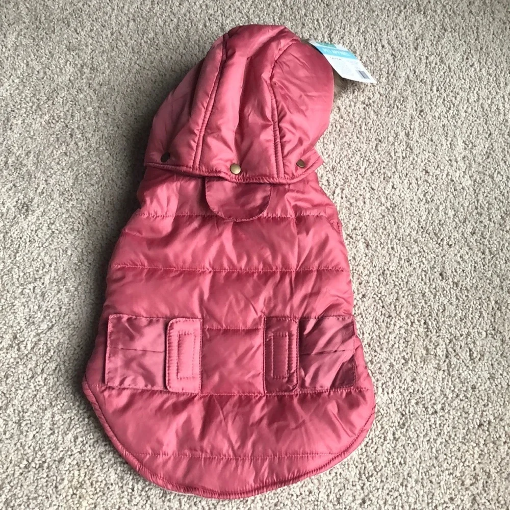 DUSTY ROSE DOG COAT